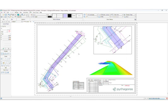 Clear Printouts Plan Sheets Pythagoras CAD 545x355